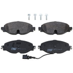 Set of 4 Disc Brake Pads for Volkswagen Jetta (2019–2021)