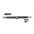 Black Chrome Maltese Cross Shift Linkage for Harley Street Glide Road King (1980–2019)