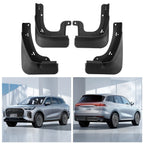 Set of 4 Mud Flaps for Fulwin T9 (2024–2026) Black ABS