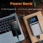 Portable Battery Booster with Air Pump and LED Light for Automotive