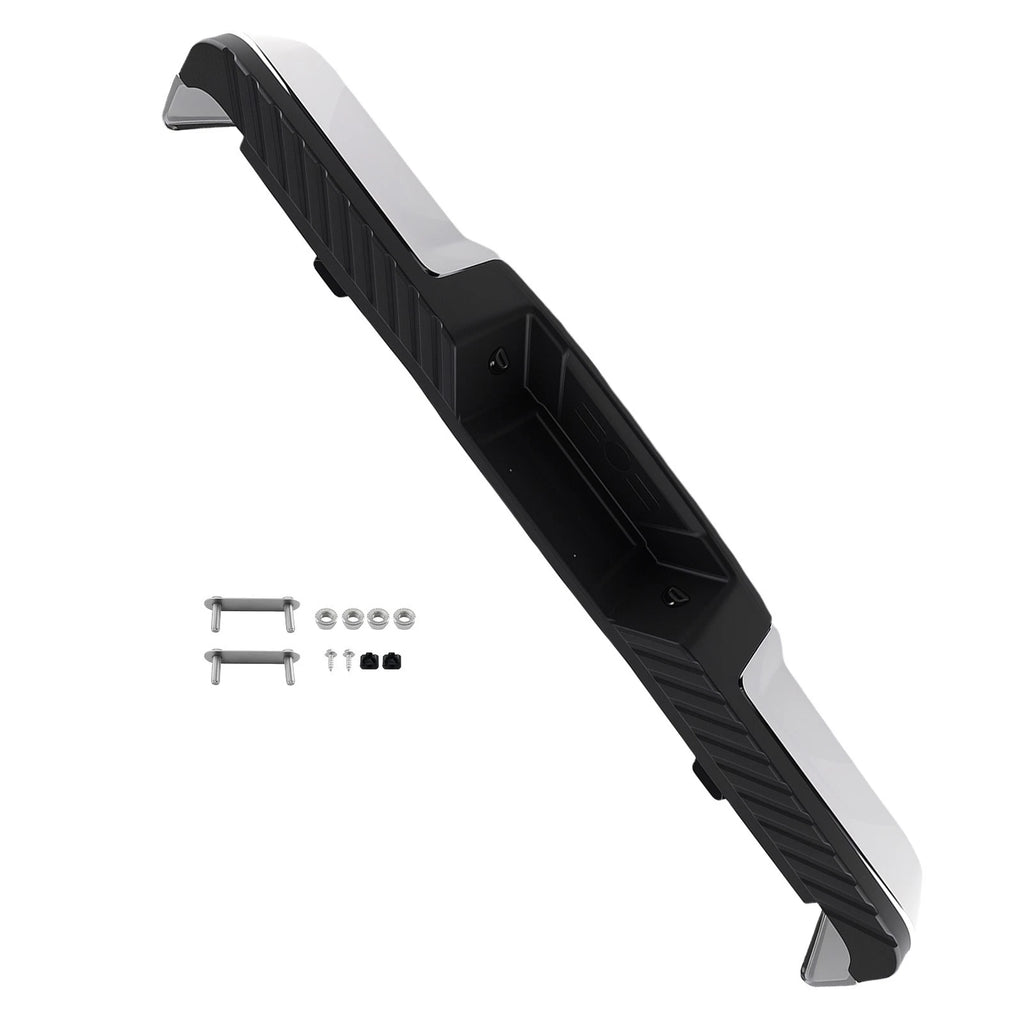 Chrome Rear Steel Bumper for Ford F-150 (2009–2014)
