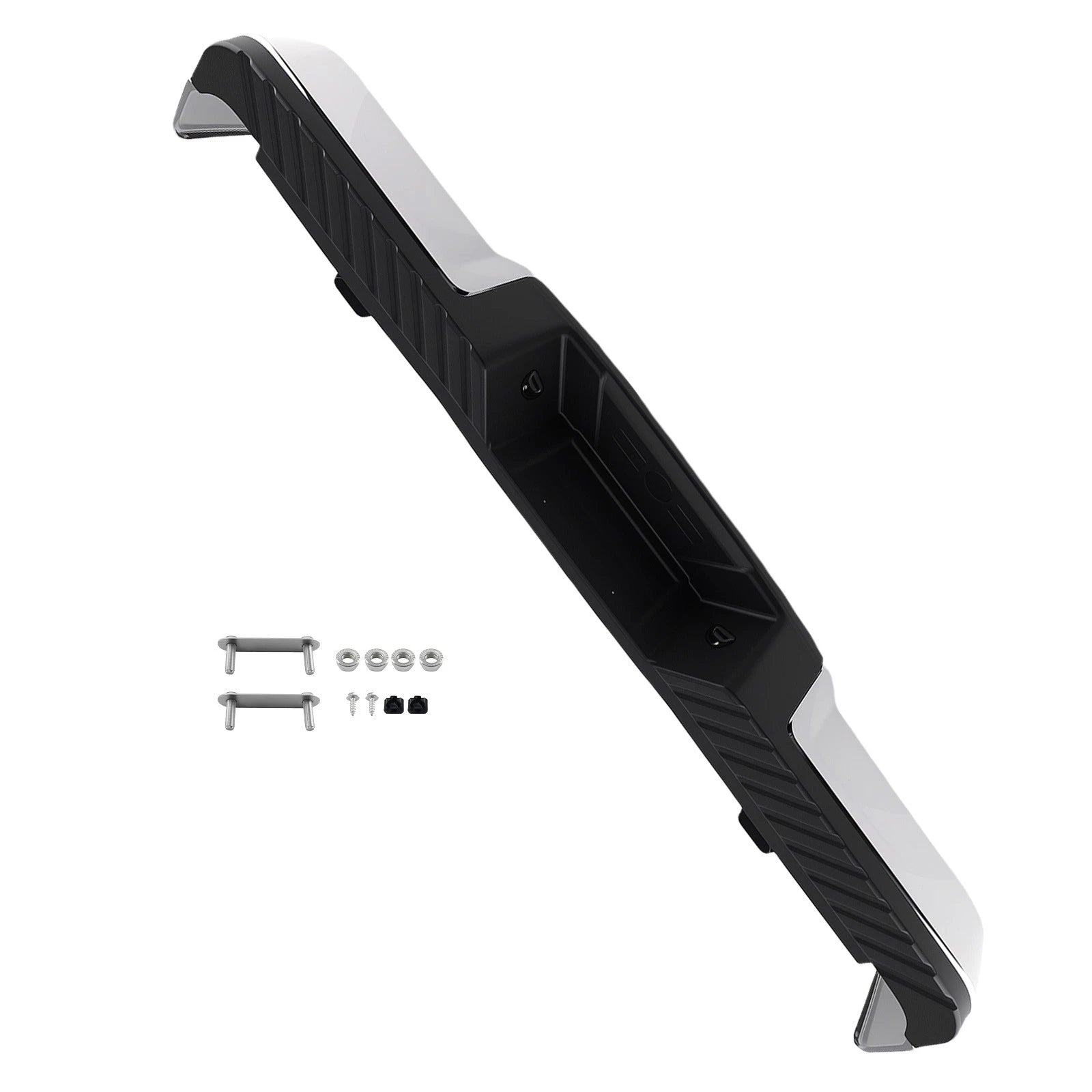 Chrome Rear Steel Bumper for Ford F-150 (2009–2014)