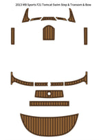 EVA Teak Deck Flooring for MB Sports F21 Tomcat (2013)