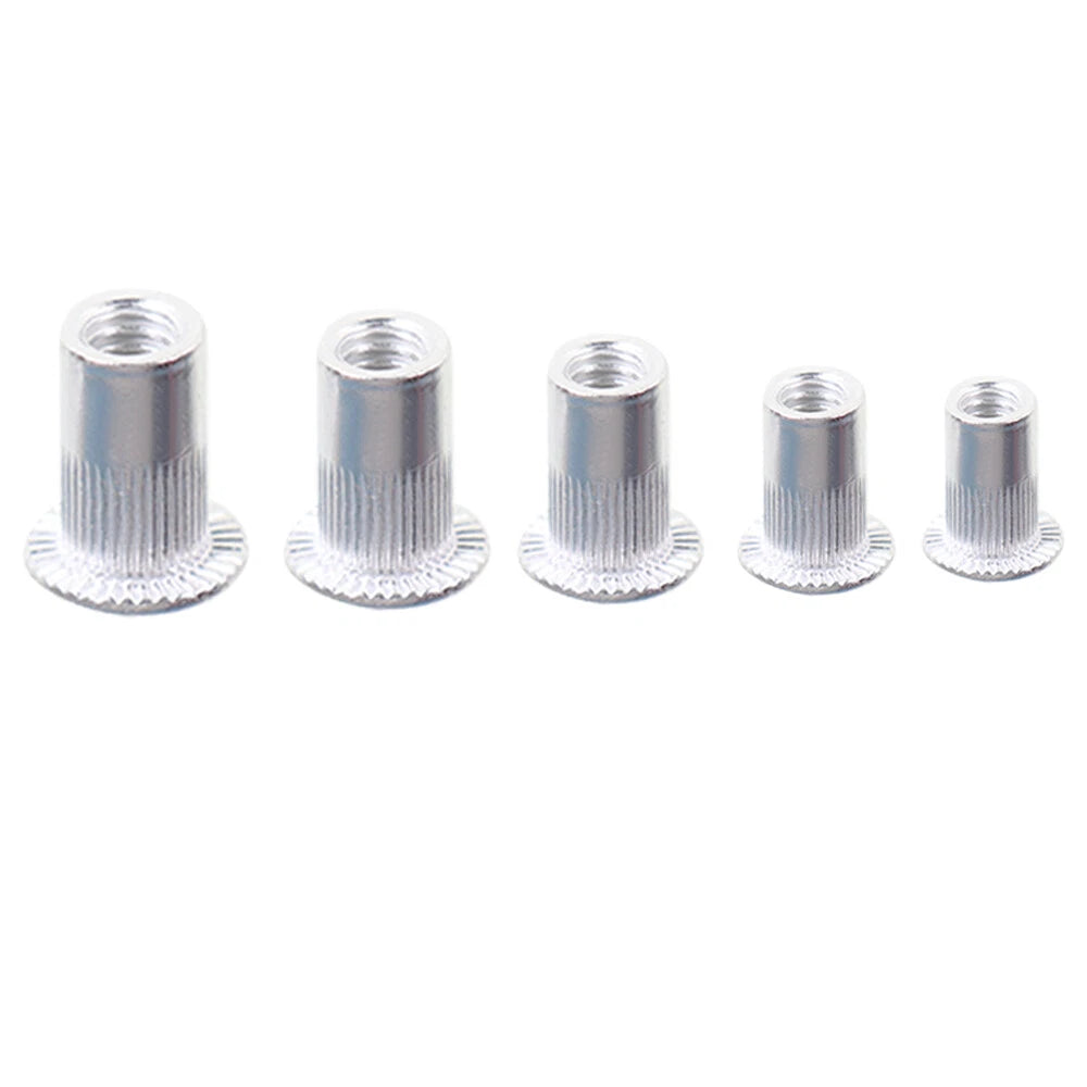 300-Pack Rivet Nut Kit for Metric M3-M8 & SAE 6-32 to 1/4-20