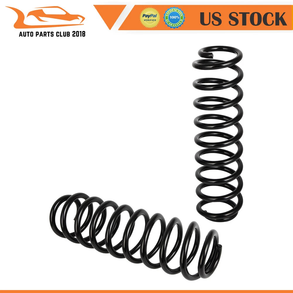 Set of 2 Rear Coil Springs for Ford Mustang (2005–2010) Convertible