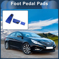 Set of 2 Automatic Foot Accelerator Pedal Covers for Dodge RAM 1500 (2010–2018) Blue