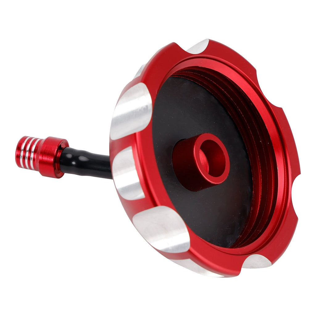 CNC Fuel Tank Cap w/Vent for Kawasaki KLX125 KSF400 KFX400 DVX400 LTZ400 (2003–2009)