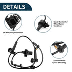 ABS Wheel Speed Sensor No. 57450-TR3-A02 for Honda Civic (2012–2013)