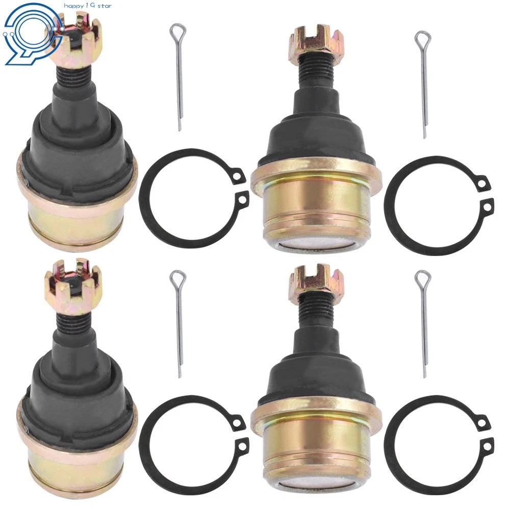 Set of 4 Upper & Lower Ball Joints for Honda Foreman