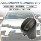 Automatic Gear Shift Knob Cover for Honda Civic (2022-2025) Black 1 x