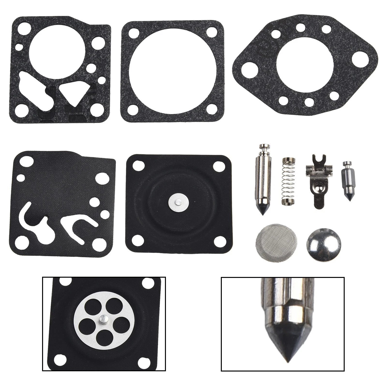 Carburetor Gasket Set for Lawn Mower (Carb Part Numbers Included)