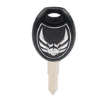 1pc Black Uncut Blade Blank Key for Honda NRX 1800 Valkyrie Rune (1997–2003)