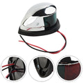 LED Navigation Sailing Light for Marine Boat (Plastic Red Green, Chrome)
