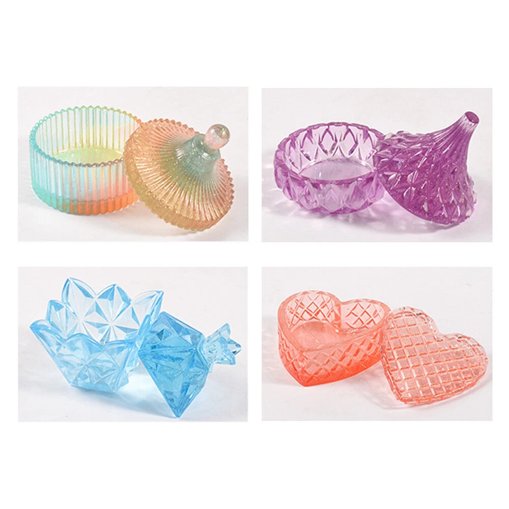 Silicone Epoxy Resin Mold Jewelry Storage Box Organizer (2023)