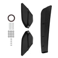 Set of 3 Gloss Black Front Bumper Splitter Lip Spoilers for BMW X3M X4M (2019–2021)