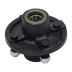 Set of 5 Trailer Hub Assemblies for 4 on 4" Spindle Bolt Circle
