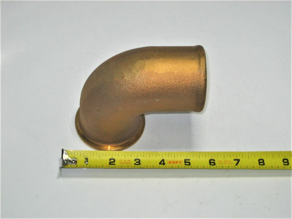 Sea Water Pump with 90° Hose Attachment Elbow for Volvo Penta