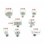 8 x Aluminum Puller Tabs Cold Glue Paintless Tool