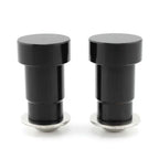 CNC Aluminum Black Mirror Hole Caps Covers for Thruxton