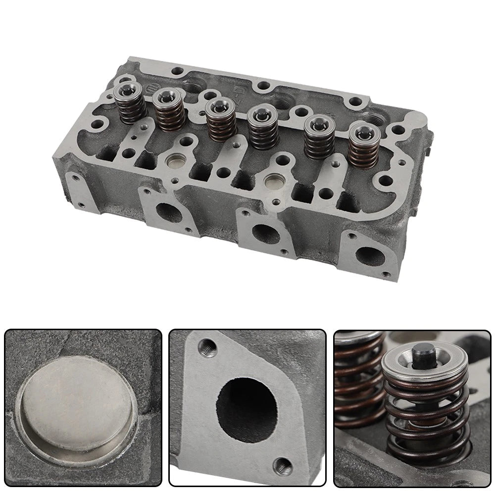Complete Engine Cylinder Head Assembly for Kubota D1305 (B26, FZ2400, RTV1100)