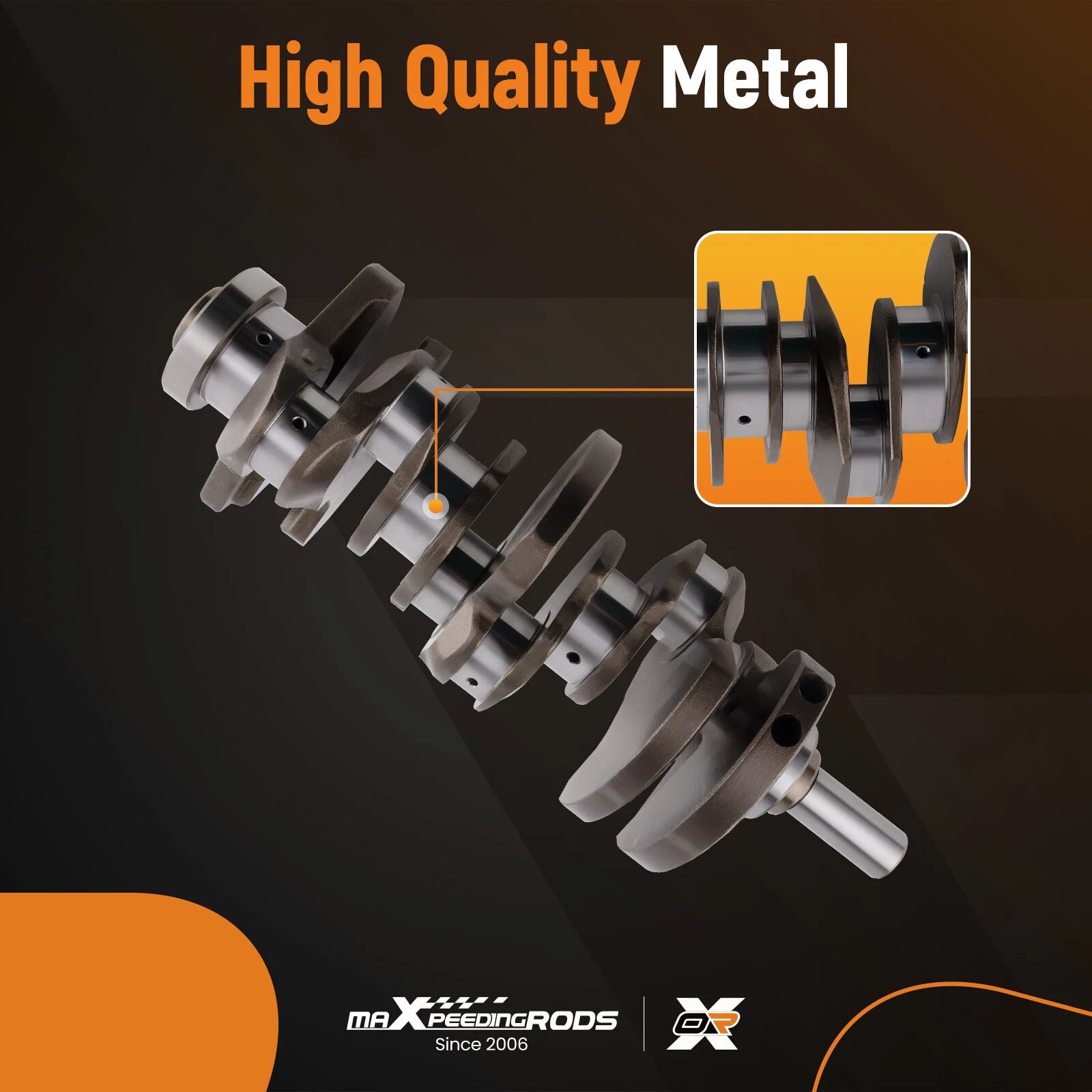 Crankshaft for Land Rover Range Rover Jaguar TDV6 3.0 (2005–2013)