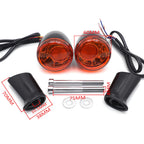 Amber LED Rear Run Brake Turn Signal Light for Harley XL 883 1200 (1992–2017)