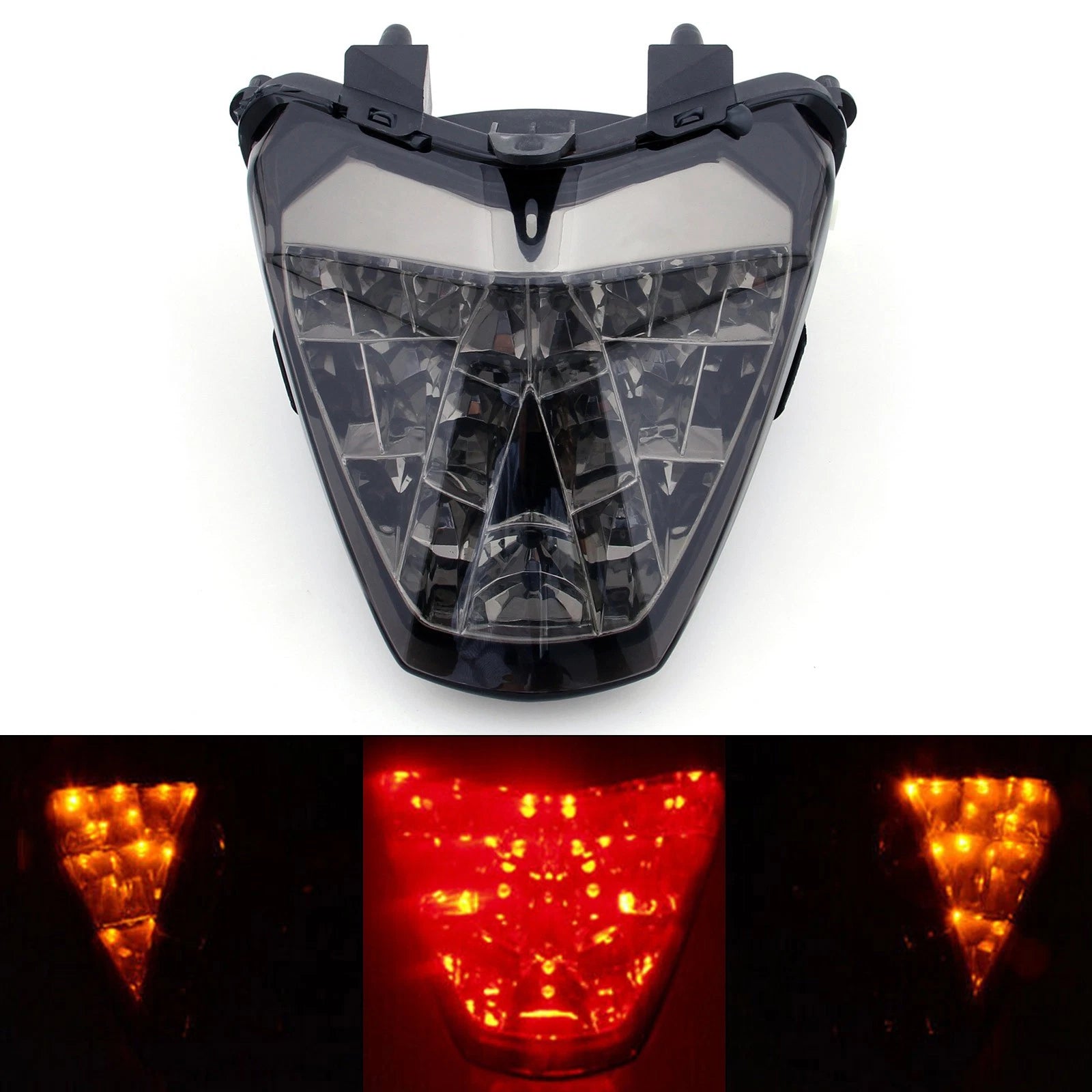 Integrated LED TailLight Turn Signals for Honda CBR250R CBR300R CB300F (2011–2022)