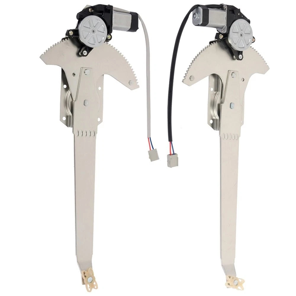 Pair Front Window Regulator & Motor for Ford Bronco (1980–1996)