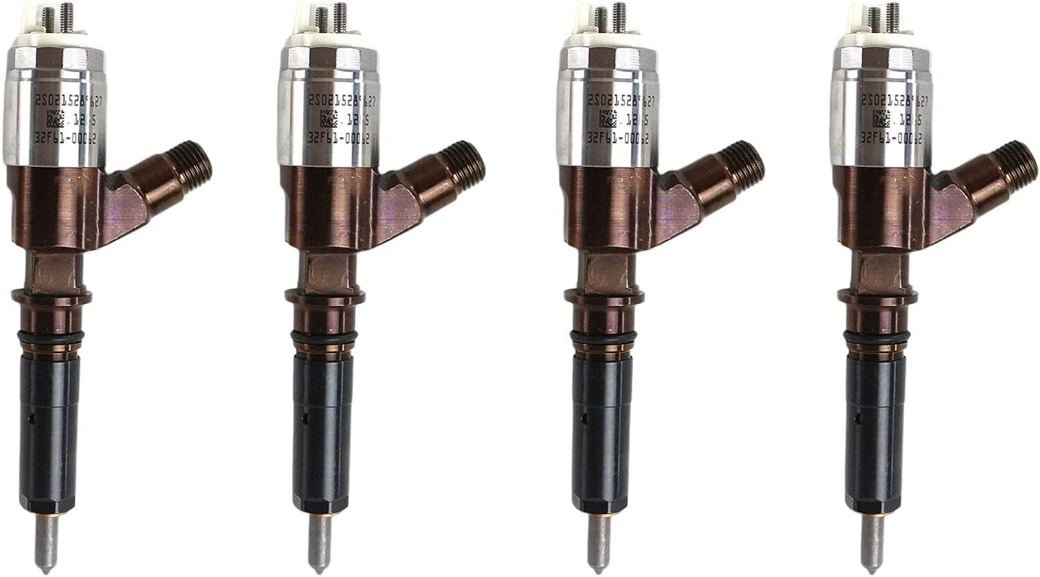 Set of 4 Fuel Injectors 2465A753 for Caterpillar CAT Perkins C6.6