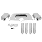 Chrome Mirror Covers and Door Handle Set for Nissan Frontier (2013–2019)