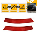 2X Rear Bumper Reflectors for Mercedes ML320 ML350 ML450 ML550 ML63 (2008–2011)