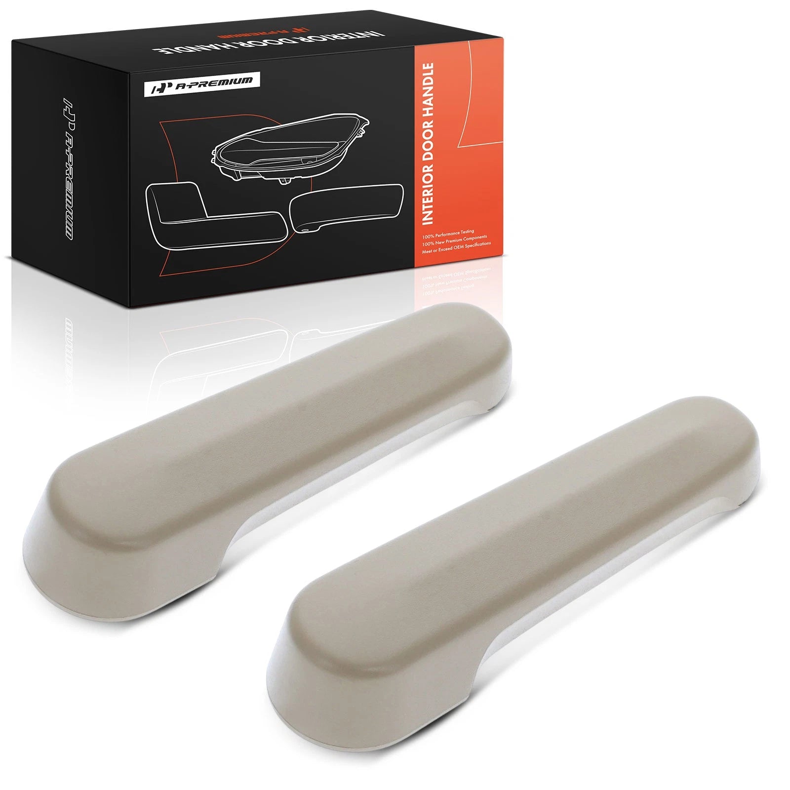 2X Rear Interior Door Handle for Honda Odyssey (2005–2010)