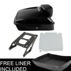 Chopped Trunk Base Plate Mount Rack for Harley Touring (2014–2025)