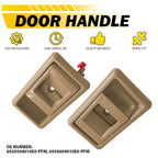 2X Interior Inner Beige Door Handle for Toyota 4Runner Pickup (1990–1995)