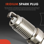 2X Ignition Coils & 4X Iridium Spark Plugs for Chrysler Dodge