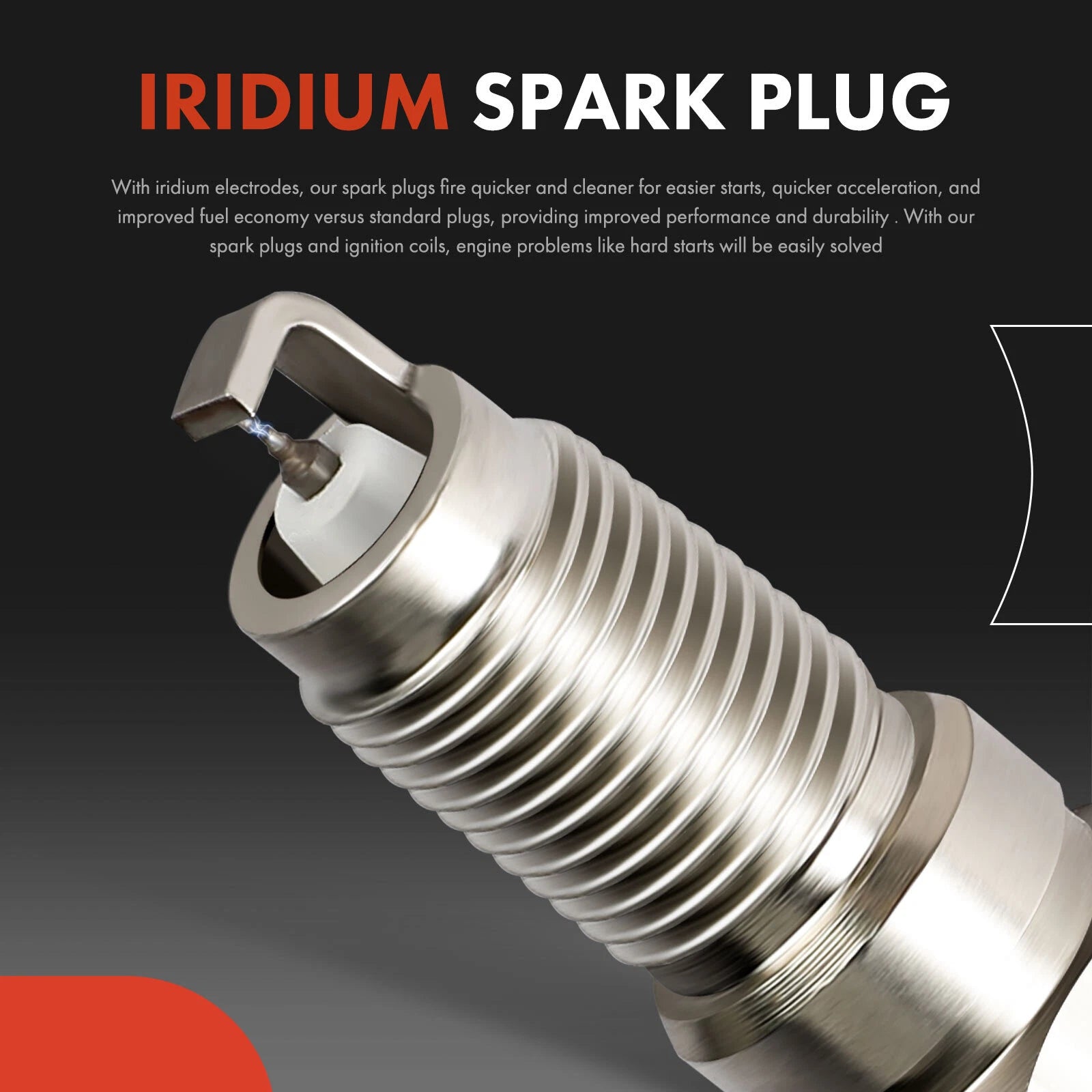 2X Ignition Coils & 4X Iridium Spark Plugs for Chrysler Dodge
