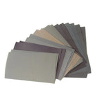 15 Sheets Wet Dry Sandpaper 400 to 3000 Grit for Wood Metal Plastic