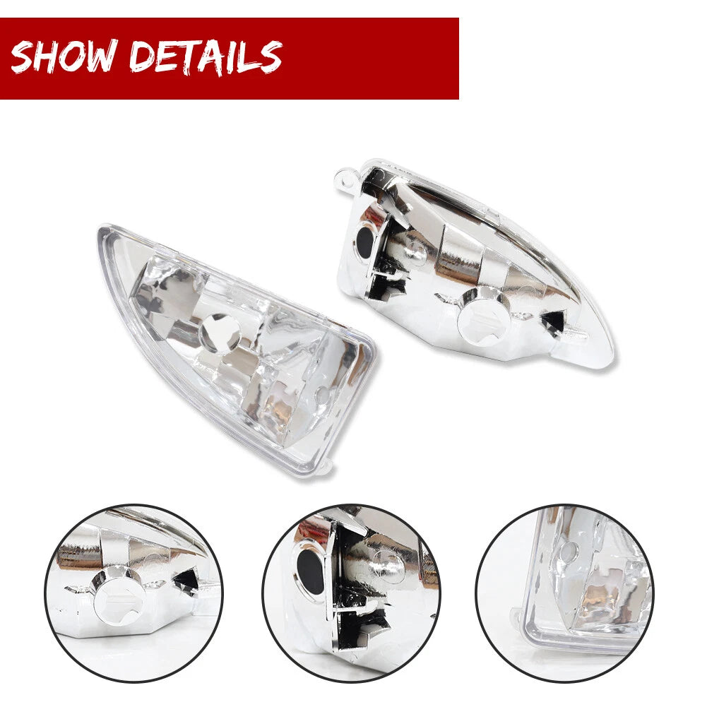 Fog Light Pair for Ford Focus (2000–2004) Clear Lens