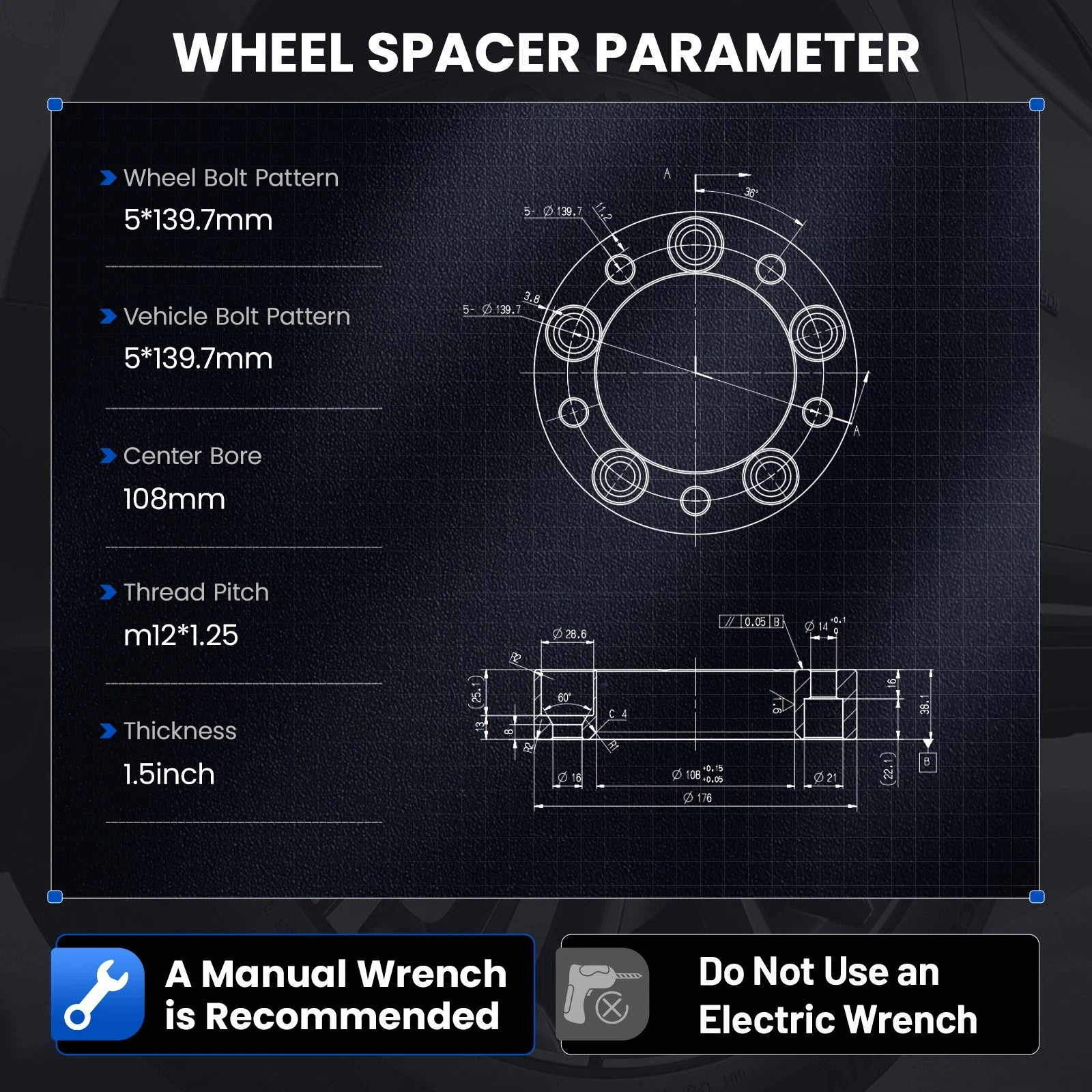 Wheel Spacers for Suzuki Grand Vitara (1999–2005)