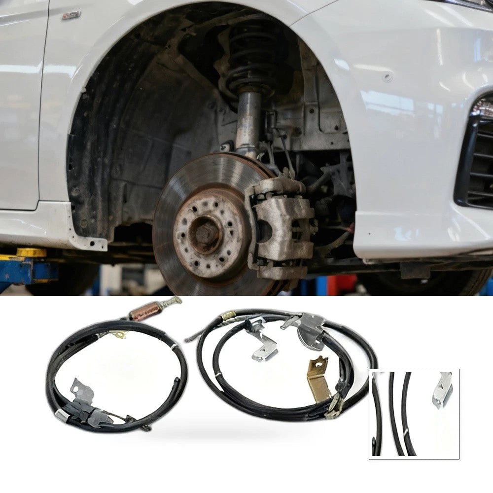 3X Hand Brake Cable Set for Toyota Hilux GGN25 KUN26 (2005–2015)