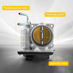 Throttle Body with Sensor for Nissan Altima Rogue Sentra (2007–2013)