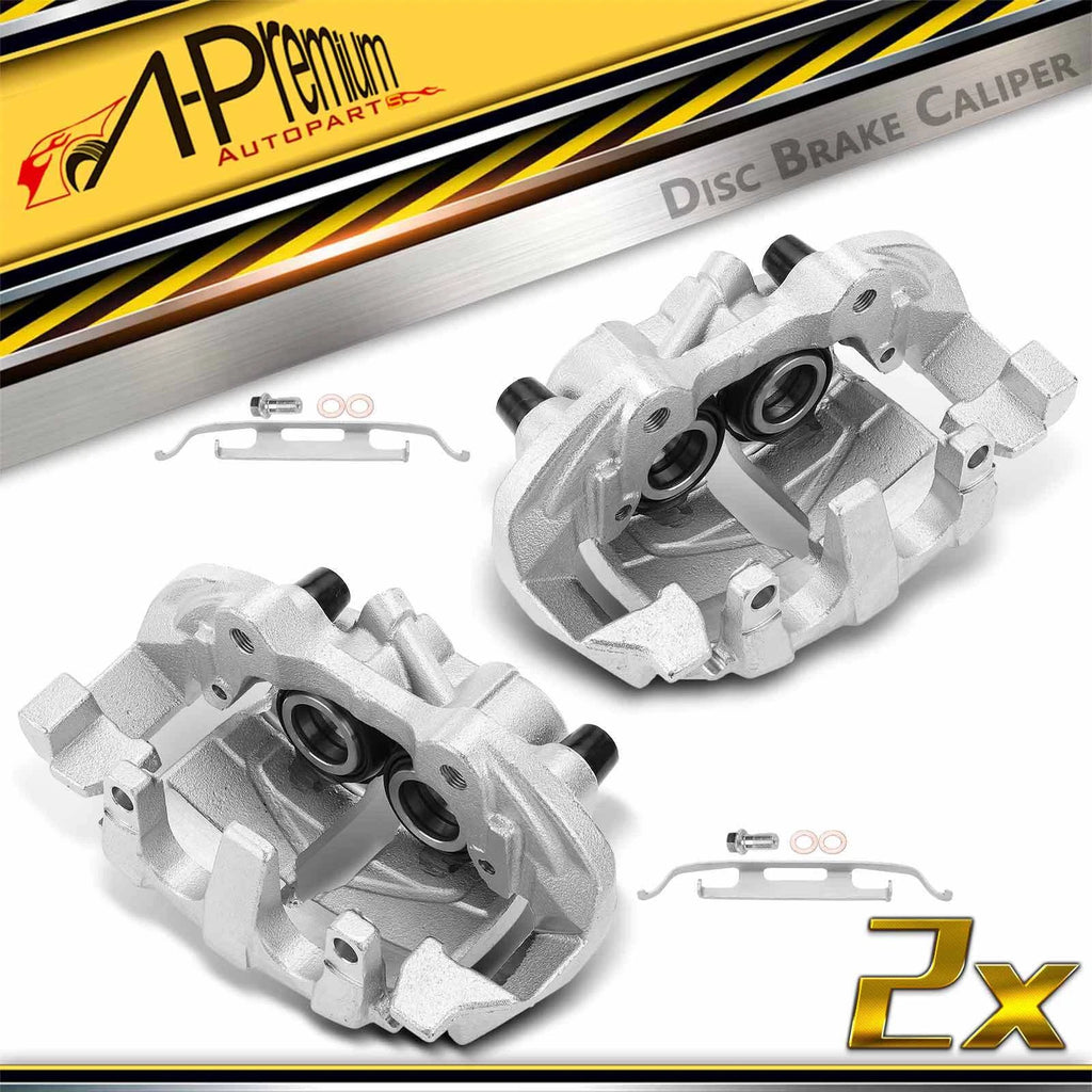 Front Brake Calipers with Bracket & Piston for Mercedes-Benz E500 