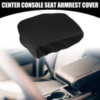 Center Console Seat Armrest Cover for Ford F-150 (2021–2023) Black