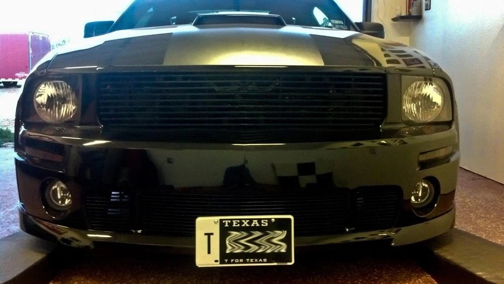 License Plate Bracket for 2005–2009 Ford Roush Mustang Removable