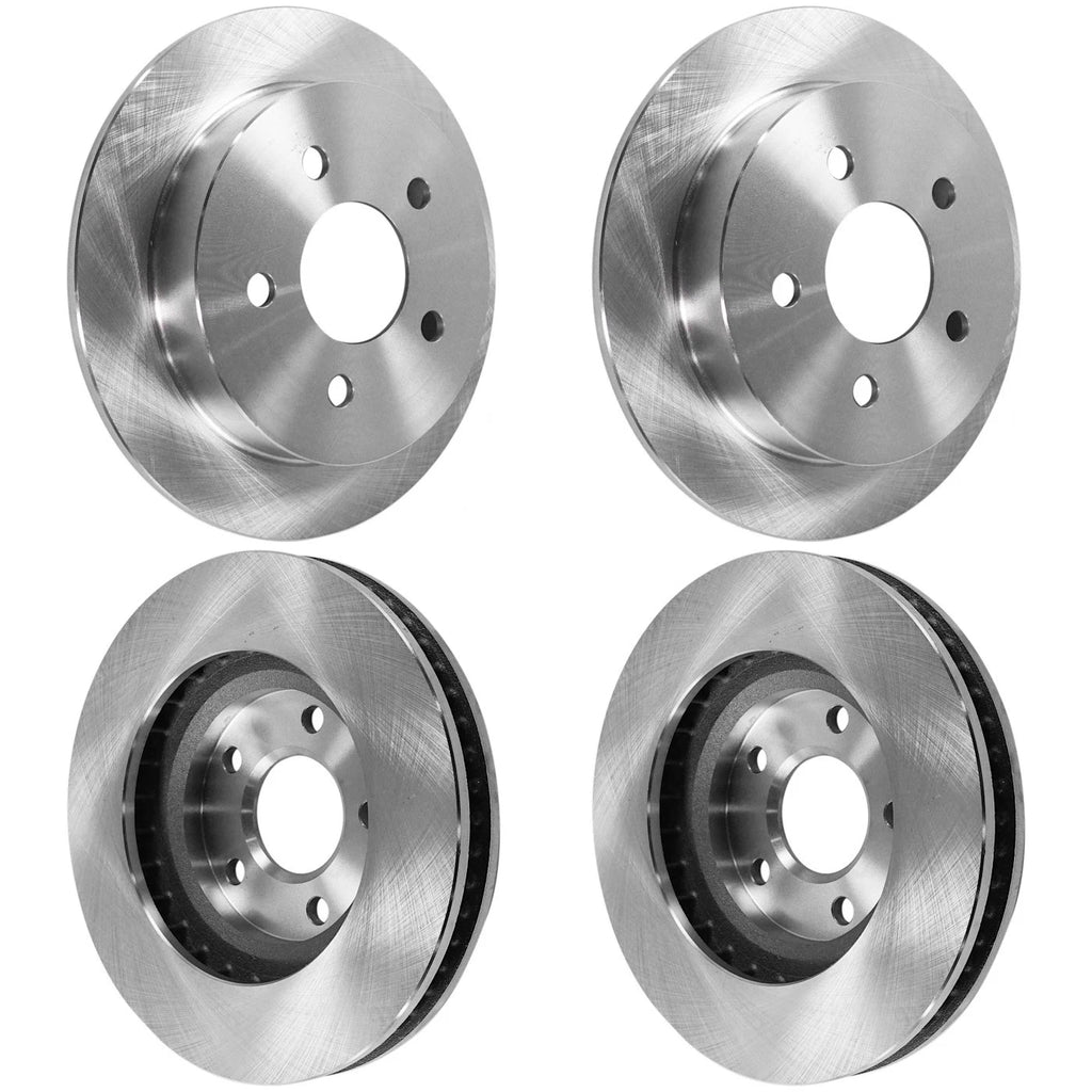 Set of 4 Brake Disc Rotors for Chevy Monte Carlo Impala (2000–2005)