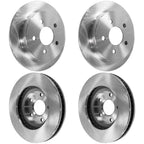 Set of 4 Brake Disc Rotors for Chevy Monte Carlo Impala (2000–2005)
