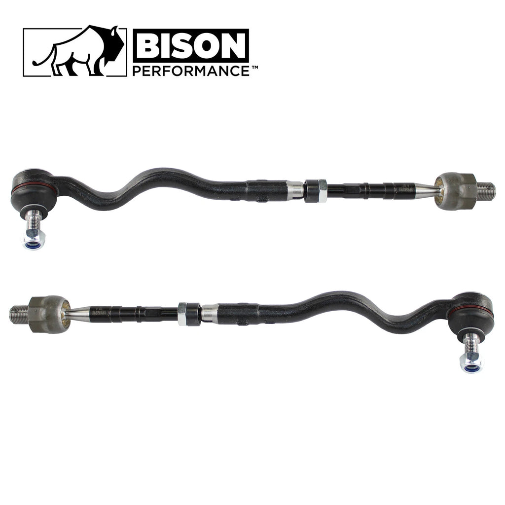 2pc Front Steering Tie Rod Assemblies for BMW E46 E85 E86 (2000–2006)