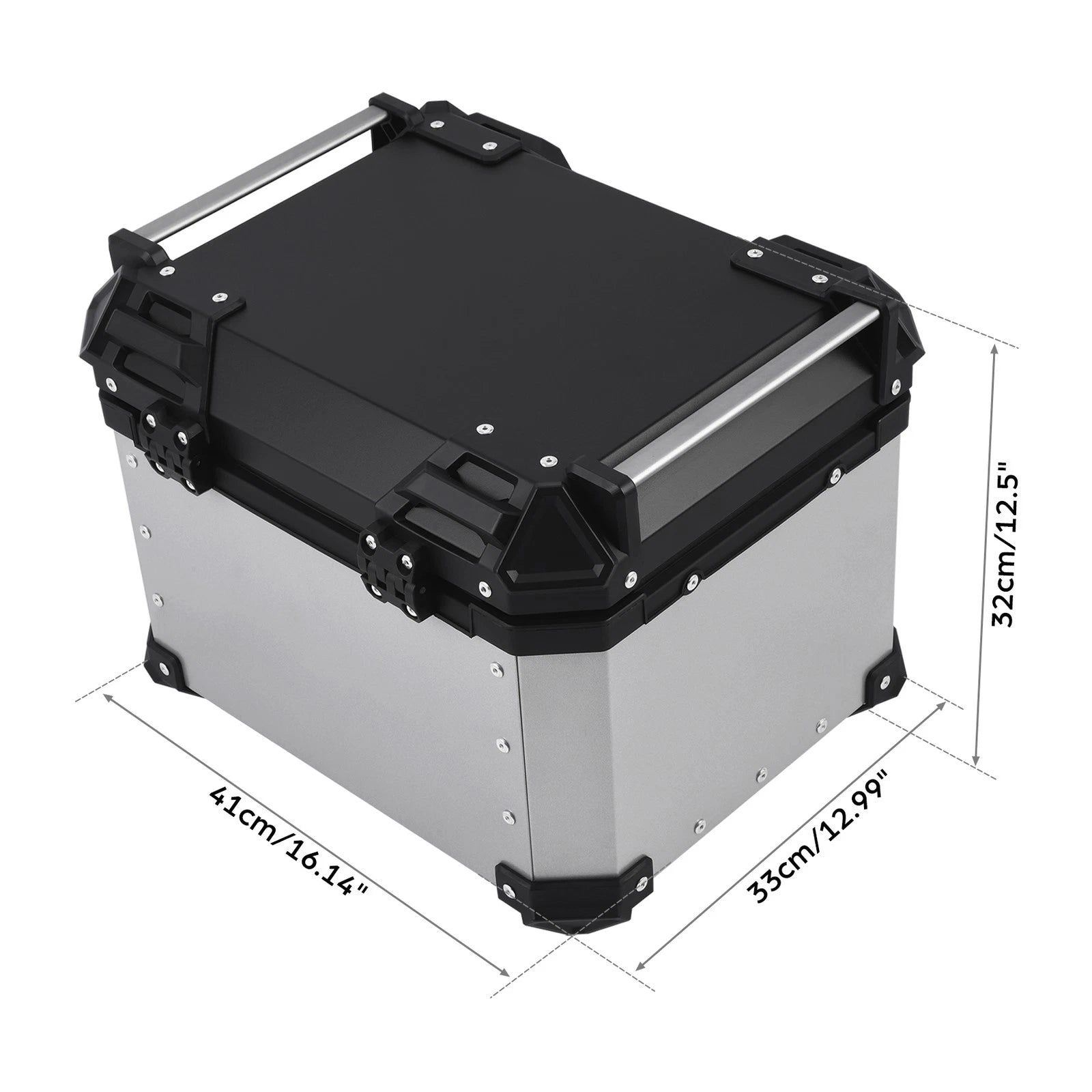 Trunk Top Case Luggage Box & Mount Rack for BMW R1200GS LC (2013–2018)