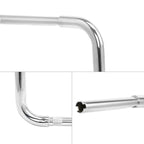 14" Chrome Rise 1.25" Ape Hanger Handlebar for Harley Sportster XL883 XL1200