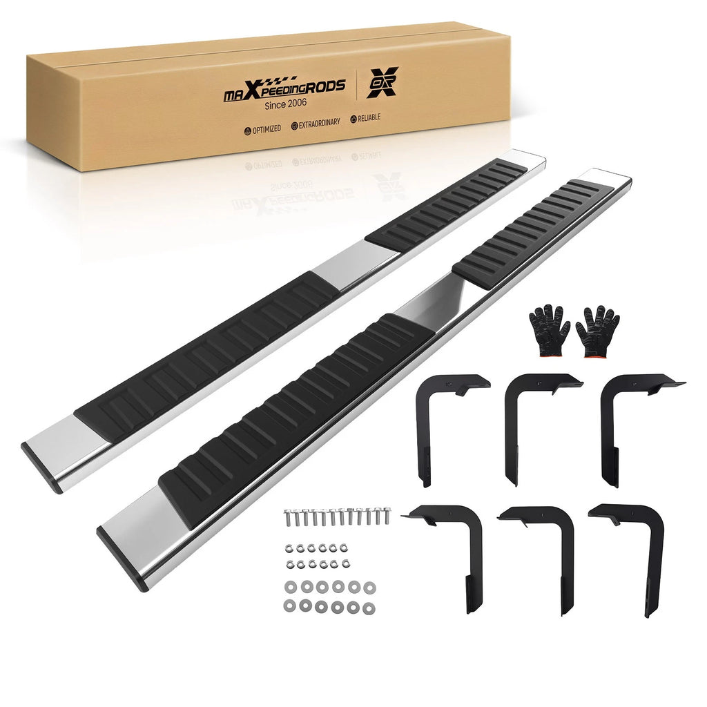 Anti-Slip Nerf Bars for Nissan Titan/Titan XD Crew Cab (2004–2024)